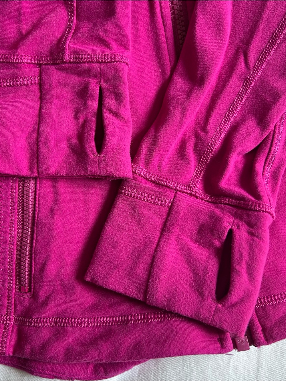 Lululemon Define Jacket Raspberry Size 12 - Picture 3 of 4
